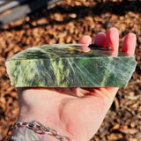1kg Raw Nephrite Jade Carving Slice (R14B630)