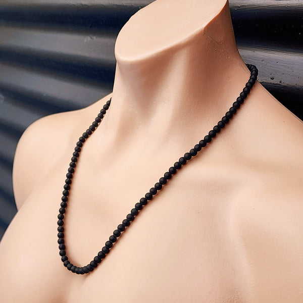 Amazon.com: GENASTO Healing Crystal Black Obsidian Tiger Eye and Hematite Beads  Necklace Triple Protection Necklace for Men Women : Handmade Products
