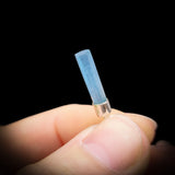 925 Sterling Silver & Natural Aquamarine Stick Handmade Pendant Necklace