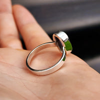 (R) Solid 925 Sterling Silver & Natural Kyanite Handmade Ring