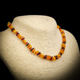Amber Teething Necklace - Mixed Polished Chip