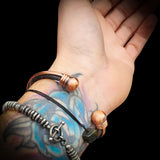 Copper Magnetic 3 Layer Cuff Bracelet