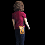 Genuine Leather & Cow Hair Shoulder Bag - Cheetah