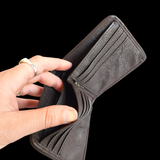 Genuine Leather & Cow Hair Wallet