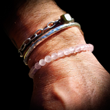 Rose Quartz Elastic Bracelet