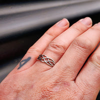 Solid 925 Sterling Silver Celtic Knot Ring