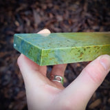 630g Raw Nephrite Jade Carving Slice (R14B649)