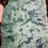 734g Raw Nephrite Jade Carving Slice (R14B676)
