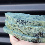 1kg Raw New Zealand Greenstone / Pounamu Carving Slices (R14B194)