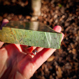 514g Raw Nephrite Jade Carving Slice (R14B716)