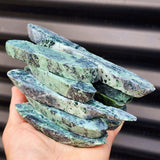 1kg Raw New Zealand Greenstone / Pounamu Carving Slices (R14B162)