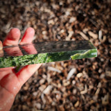617g Raw Nephrite Jade Carving Slice (R14B710)