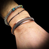 Copper Magnetic 3 Layer Cuff Bracelet