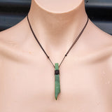 NZ Greenstone Pounamu Toki Pendant Necklace (N156)