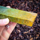 630g Raw Nephrite Jade Carving Slice (R14B649)