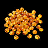50x Natural Genuine Baltic Amber Beads - Polished Honey