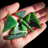 10x Greenstone / Nephrite Jade Pendant Pieces