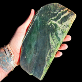 1kg Raw Nephrite Jade Carving Slice (R14B627)