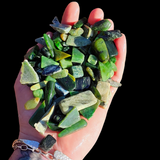 464g NZ Greenstone Pounamu Pieces (R14B642)