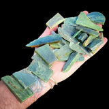 501g Raw NZ Greenstone Pounamu Carving Slices / Offcuts (R14B648)