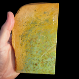 790g Raw Nephrite Jade Carving Slice (R14B656)