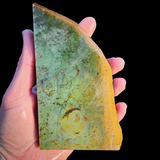 500g Raw Nephrite Jade Carving Slice (R14B700)