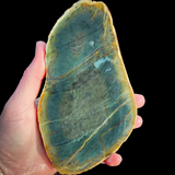 900g Raw Nephrite Jade Carving Slice (R14B667)