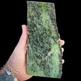900g Raw Nephrite Jade Carving Slice (R14B658)