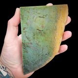 560g Raw Nephrite Jade Carving Slice (R14B652)