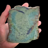 597g Raw Nephrite Jade Carving Slice (R14B654)