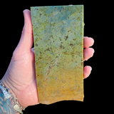532g Raw Nephrite Jade Carving Slice (R14B693)