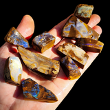 970 Carats 10pcs Raw Australian Boulder Opal Rub Parcel (S14B30)
