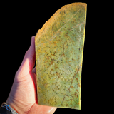 615g Raw Nephrite Jade Carving Slice (R14B714)