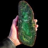 1025g Raw Nephrite Jade Carving Slice (R14B722)