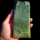 633g Raw Nephrite Jade Carving Slice (R14B734)