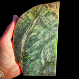 893g Raw Nephrite Jade Carving Slice (R14B720)