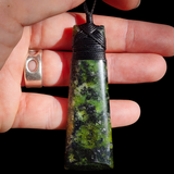NZ Greenstone Pounamu Toki Pendant Necklace (N1011)