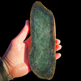 723g Raw Nephrite Jade Carving Slice (R14B723)