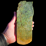 943g Raw Nephrite Jade Carving Slice (R14B732)