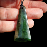 Natural Jade Toki Pendant Necklace (N1118)