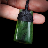 Natural Jade Toki Pendant Necklace (N1105)