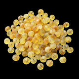 50x Natural Genuine Baltic Amber Beads - Raw Lemon