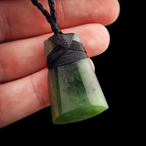 Natural Jade Toki Pendant Necklace (N2180)
