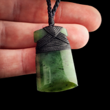 Natural Jade Toki Pendant Necklace (N2188)