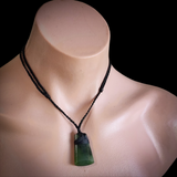 Natural Jade Toki Pendant Necklace (N2180)