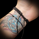 Australian Opal One Off Macrame Bracelet (1A3-810)