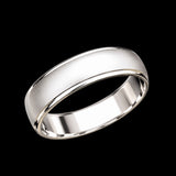CLEARANCE (Q) Solid 925 Sterling Silver 6mm Matte Finish Band Ring