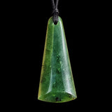 Natural NZ Jade Toki Pendant Necklace (N1108)