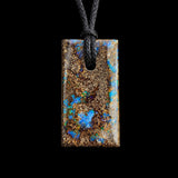 Australian Boulder Opal Pendant Necklace (N1165)