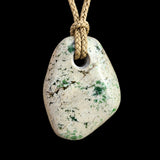 NZ Matrix Rodingite / Diopside Freeform Pendant Necklace (N1171)